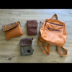 Women’s accessories travel bags purses lot